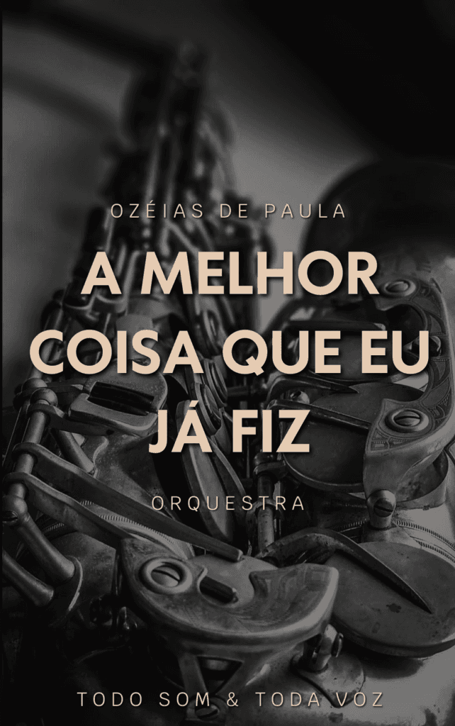 A melhor coisa que eu já fiz - Ozeias de Paula